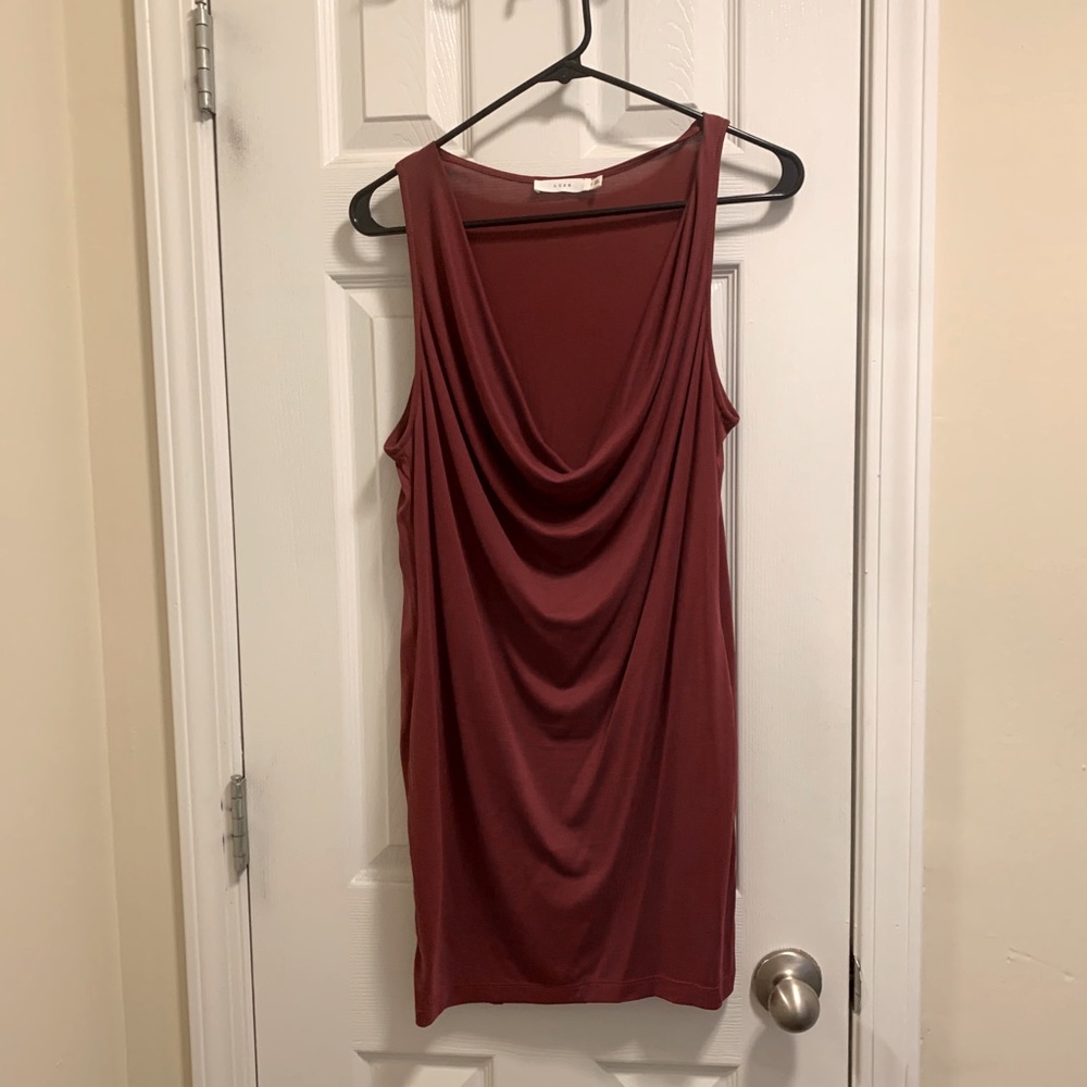 Lush Swoop Neck Dress